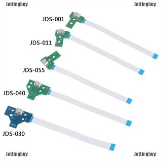 [Jettingbuy] บอร์ดวงจรซ็อกเก็ตชาร์จ USB 12Pin JDS 011 030 040 สําหรับ PS4