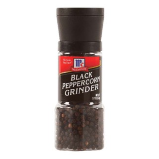 ✨นาทีทอง✨ แม็คคอร์มิค พริกไทยดำฝาบด 70 กรัม McCormick Black Peppercorn Grinder 70 g