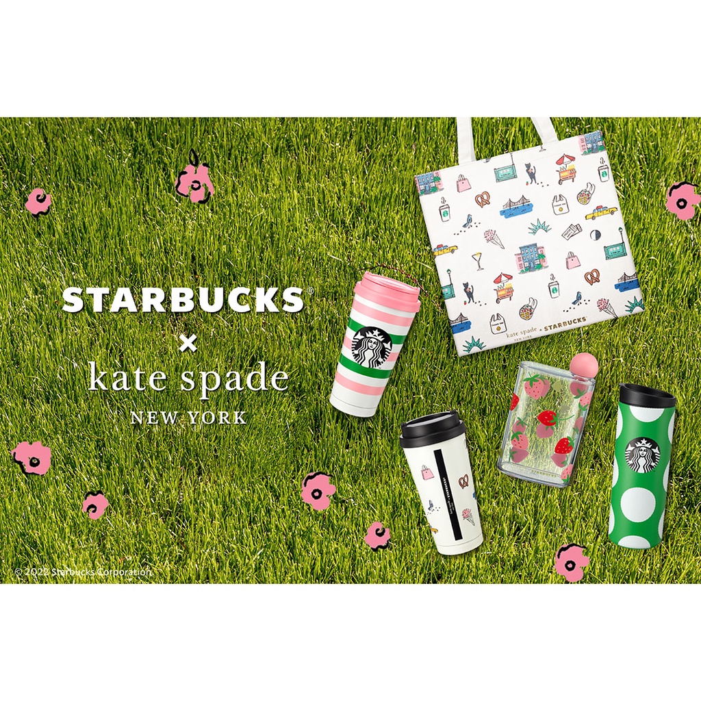 Starbucks X Kate Spade Collection 2022 สตาร์บัคส์เคทสเปด Kate Spade 2022 Kate Spade New York