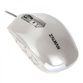 ZALMAN MOUSE M130C WHITE USB 2,400 DPI