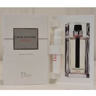 Vial 💢 Dior 🔥 Homme Sport EDT 1ml (new package) น้ำหอมชนิดพกพา น้ำหอมไวออลแท้💯