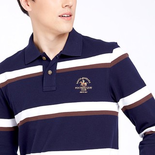 Santa Barbara Polo &amp; Racquet Club เสื้อโปโลแขนยาว รุ่น SKT129-0 (มีให้เลือก 2 สี)