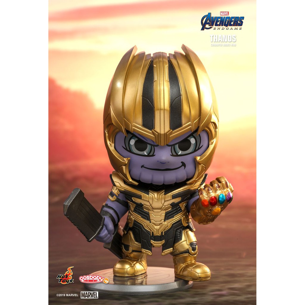 *สินค้าของแท้* Hottoys Cosbaby Thanos จาก Avengers: Endgame