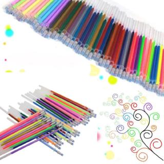 ชุดปากกาเจล 12 สี แบบเติม กลิตเตอร์ หลากสี สําหรับวาดภาพ งานฝีมือ