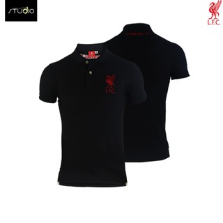 [สินค้าลิขสิทธิ์แท้ 100%] เสื้อ POLO LIVERPOOL 005 BLACK แท้ 100%