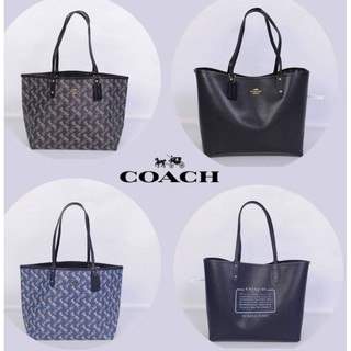 COACH TOTE WITH HORSE AND CARRIAGE PRINT