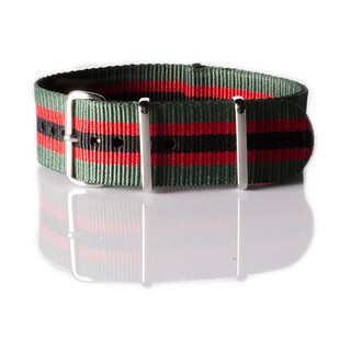 สายนาโต้ nato strap รุ่น green red black