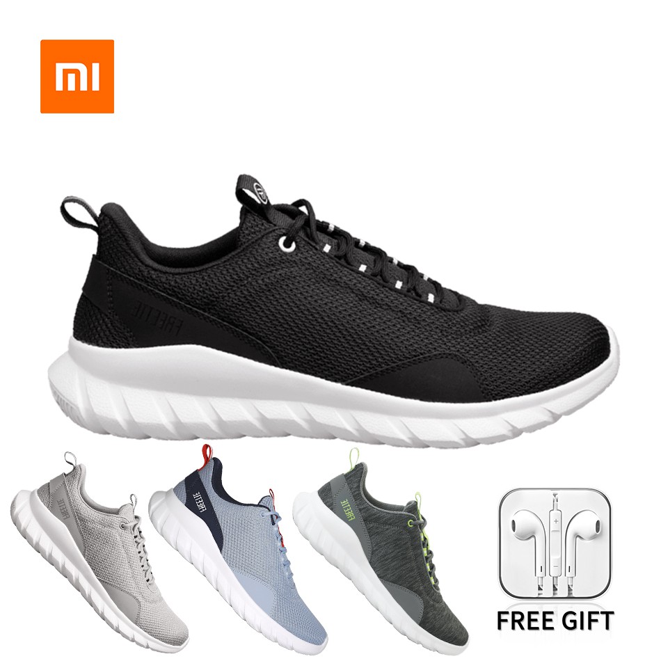 【Free headphones】Xiaomi Freetie City Running รองเท้าวิ่งผ้าถัก