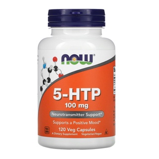 Now Foods, 5-HTP, 100 mg, 120 Vcaps