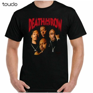 เสือยืดผู้ชาย - ผู้ชายเสื้อยืดผ้าฝ้ายตายแถวบันทึก Tupac 2Pac Shakur สนูป Dogg ดร. Dre NWA เสื้อยืด