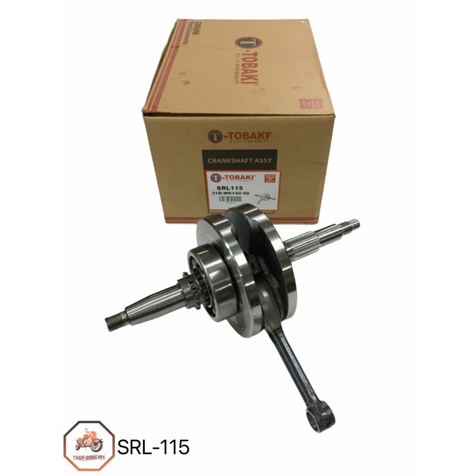 TOBAKI STANDARD OEM CRANKSHAFT FULL SET SRL-115/SRL-115 FI