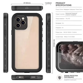 ⚡️จัดส่งทุกวัน⚡️เคสกันน้ำ Redpepper แท้100% กันน้ำ กันกระแทก สำหรับ17, 16, 15,13pro,13Pro Max, 12Pro 12Pro Max,11Pro Max