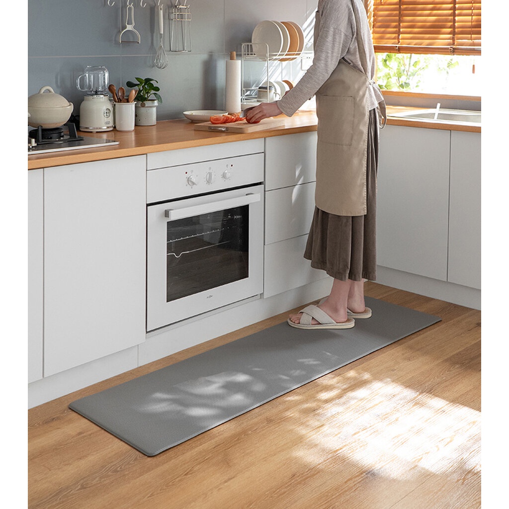Omocha | Kitchen floor mats non-slip พรมครัว เนื้อ PVC นุ่ม กันน้ำ ไม่ลื่น