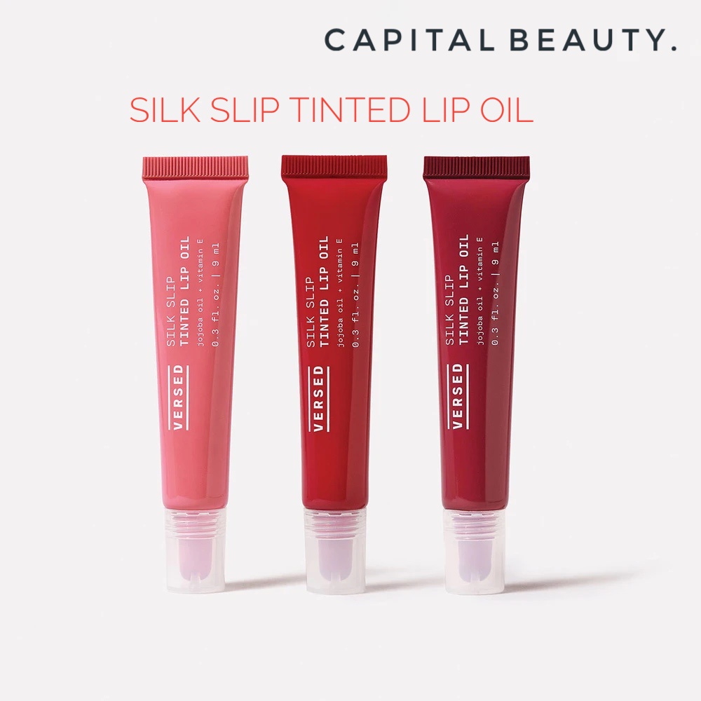VERSED Silk Slip Tinted Lip Oil Shopee Thailand