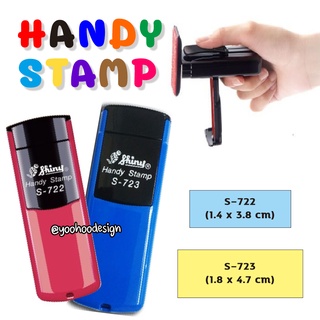 Handy Stamp  ตรายางปากกา  (มีหมึกในตัว)