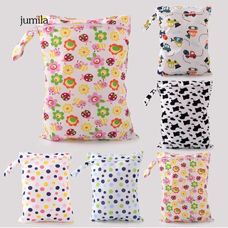 JL_Baby Infant Washable Nappy Storage Bag Diaper Bag Wet Dry Cloth Waterproof