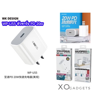 WK WP-U55 หัวชาร์จ 1 port PD TYPE-C PD20W