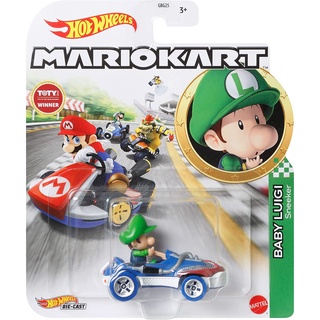 Hot Wheels Mario Kart Baby Luigi Sneakers HDB28