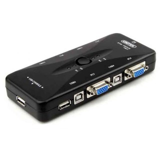 USB 2.0 KVM 4-Port Switch Box