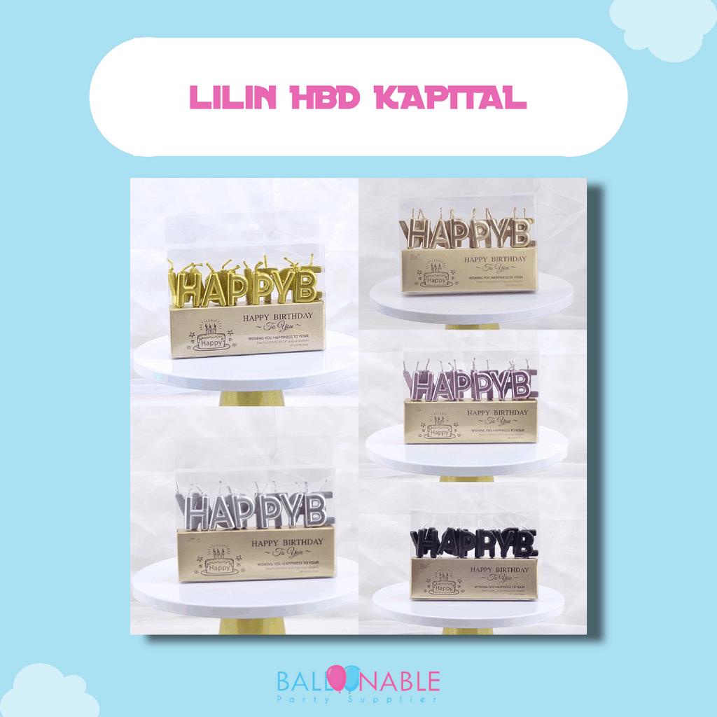 LILIN KAPITAL เทียนสุขสันต์วันเกิด