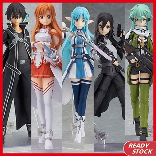 โมเดลฟิกเกอร์ PVC รูปการ์ตูนอนิเมะ Sword Art Online ขยับได้ เหมาะกับของขวัญวันเกิด ของเล่นสําหรับเด็ก