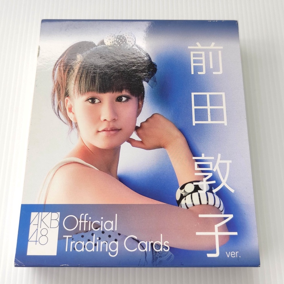 AKB48 - Atsuko Maeda   AKB48 Official Trading Card Original Solo Version 1กล่อง การ์ด 49ใบ