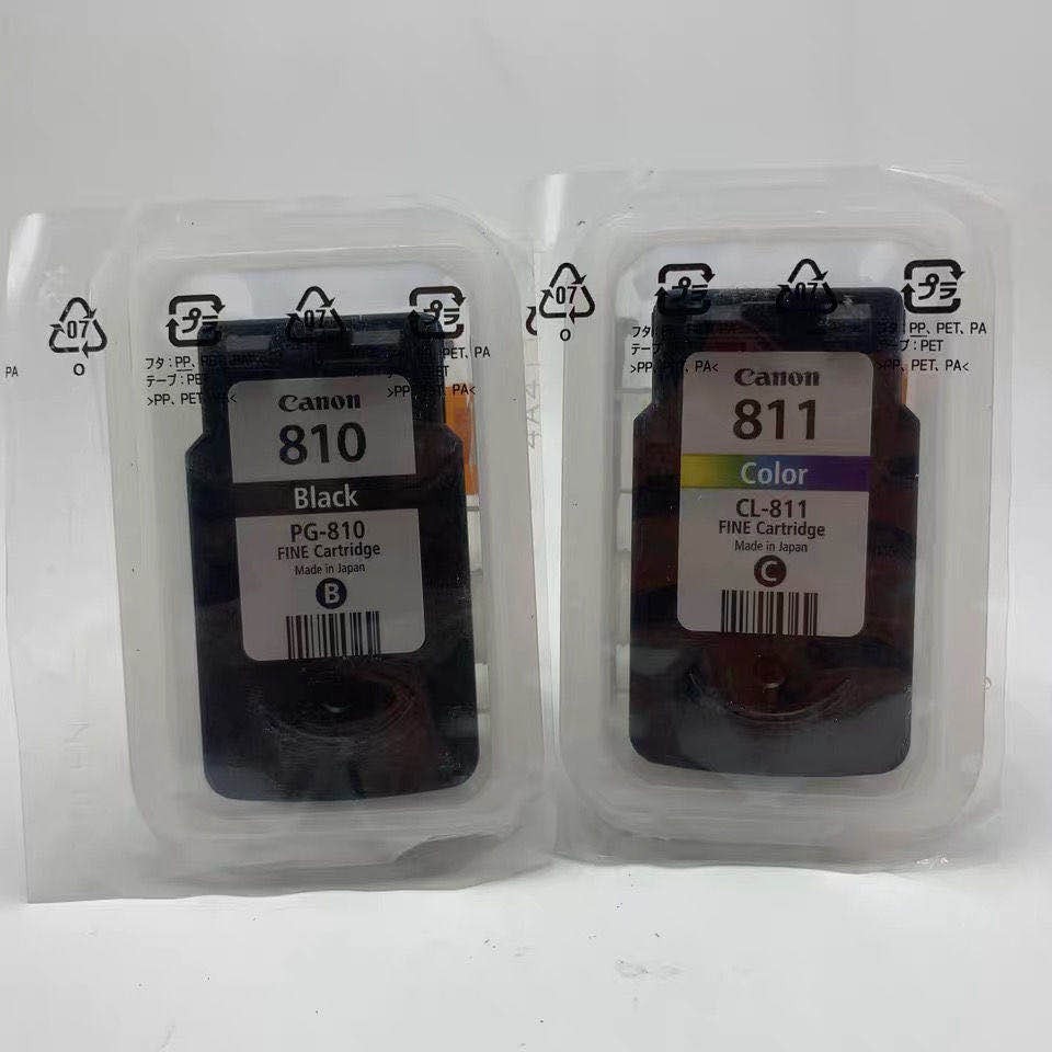 ตลับหมึก PG810 และ CL811 ใหม่ล่าสุด NO BOX IP2770, MP287, MP237, MP258 และอื่นๆ
