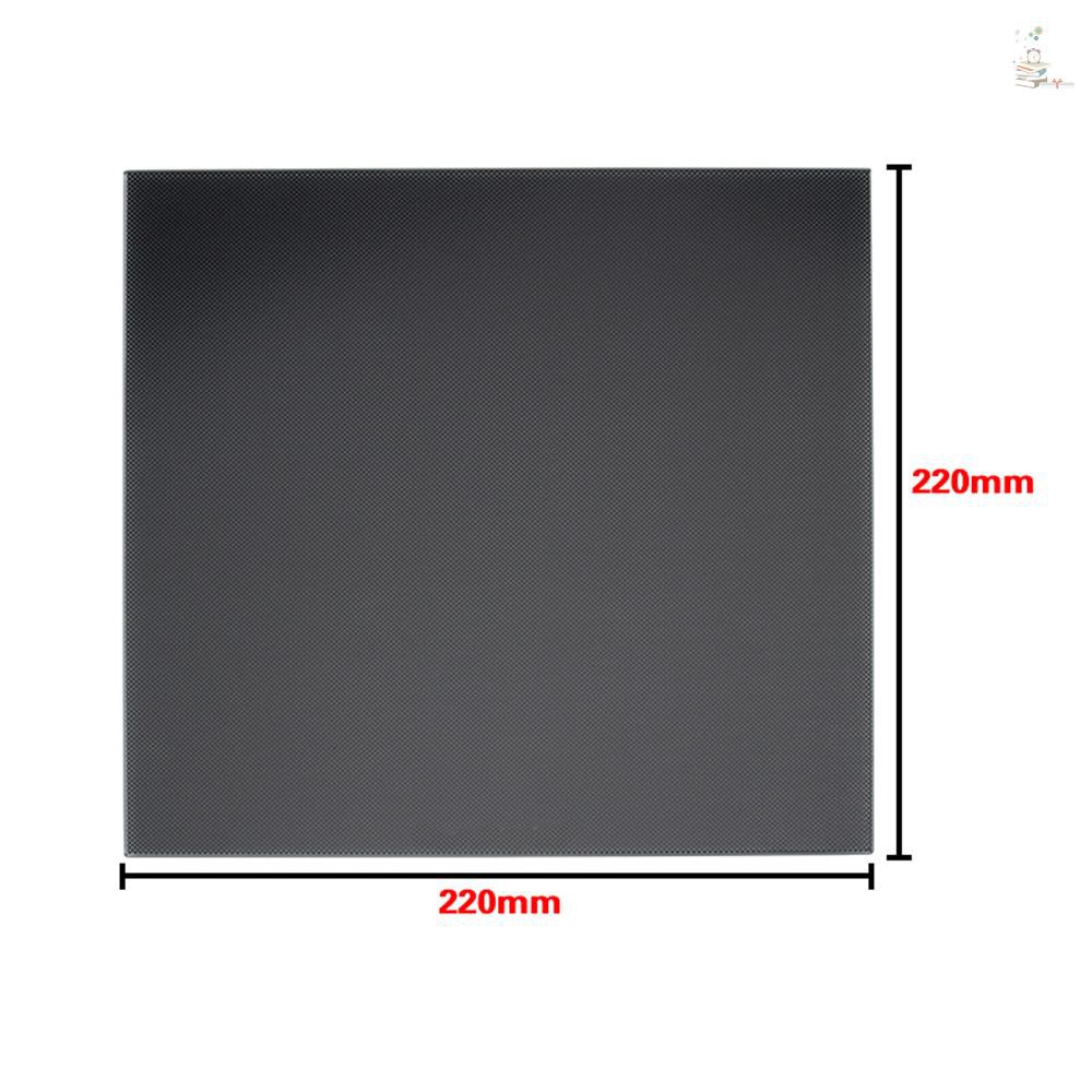 ➽T✬G 3D Printer Glass Platform Heatbed Hot Bed Build Surface Glass Plate 220*220mm for Anet A8 A6 Wa