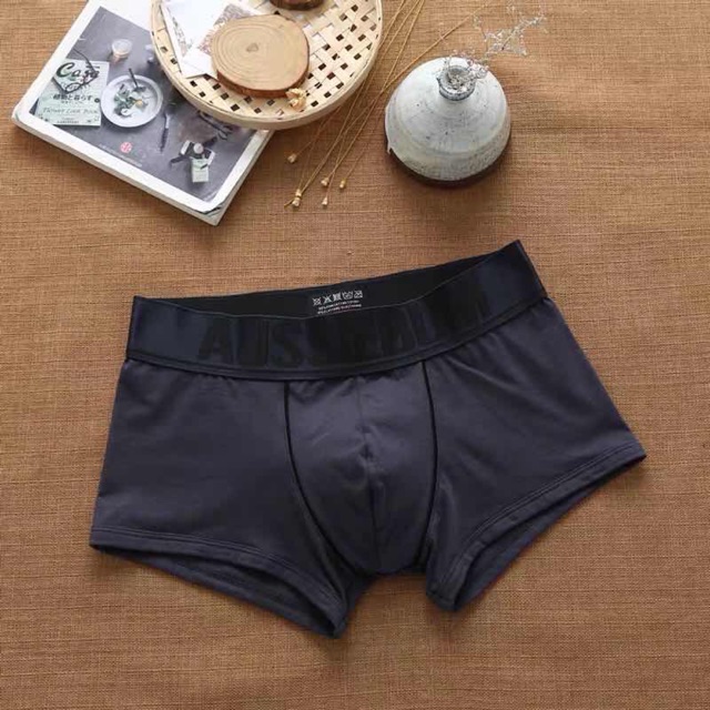 กางเกงในชาย Aussiebum บ๊อกเซอร์ Boxer สีและแบบตามภาพ ผ้าคอตตอน ยืดได้ ใส่สบาย