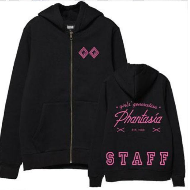 เสื้อฮู้ดซิปหน้า SNSD - Phantasia STAFF