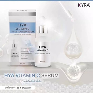 HYA VITAMIN C HORSE PLACENTA SERUM BY KYRA 15 ml.