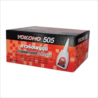 YOKOMO 505 กาวร้อน ของแท้ ญี่ปุ่น 20 กรัม แห้งเร็ว ติดทนนาน งานไม้ พลาสติก