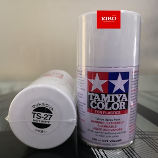 สีสเปรย์ทามิย่า Tamiya TS-27 MATTE WHITE 100ML สีสเปรย์สีขาวด้าน