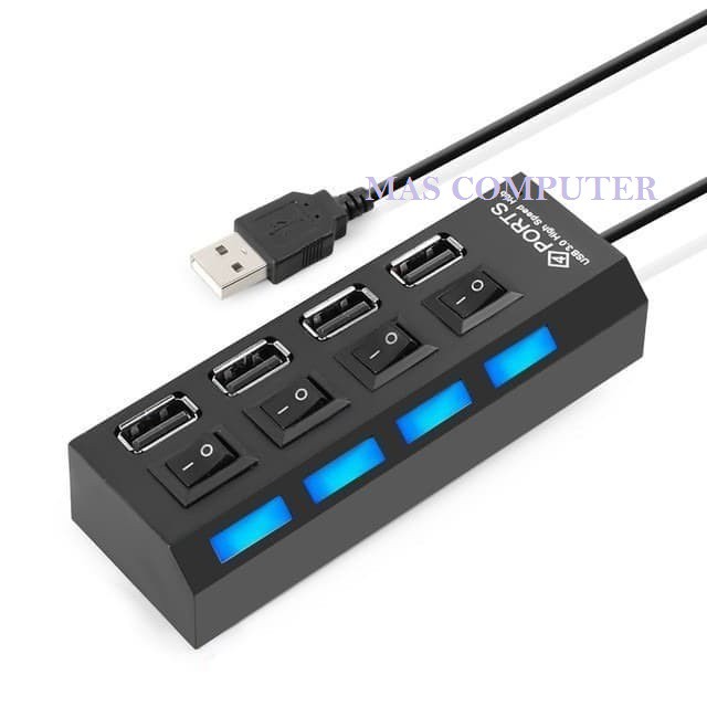 M-TECH Usb Hub 2.0 Usb Hub 4port พร้อม 4port + switch / Usb Hub 2.0 Usb Hub 7port พร้อม 7port + swit