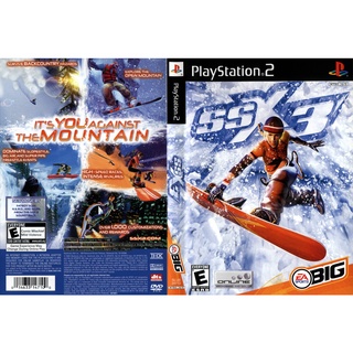 แผ่นเกมส์ PS2 SSX 3   คุณภาพ ส่งไว (DVD)