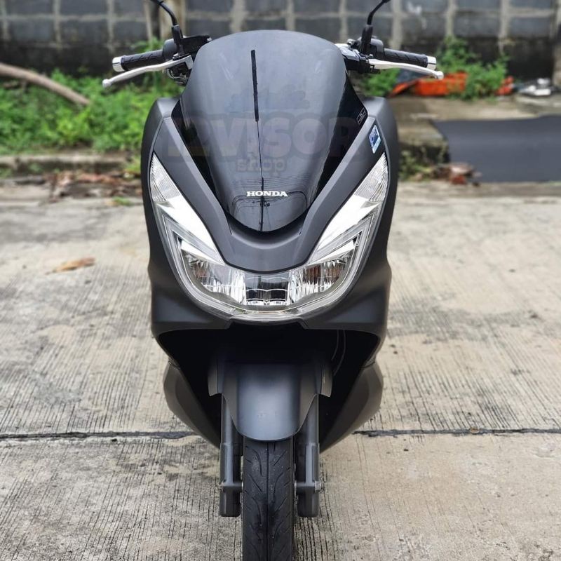 บังลม/บังกระจกหน้า PCX 150 CBU 150 led ไม่มีรูเบอร์ กระบังหน้า pcx cbu 150 Vietnam