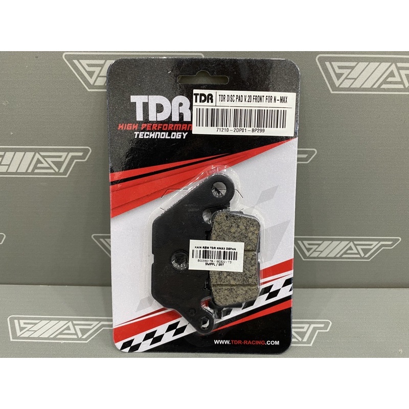 ผ้าเบรคหน้า NMAX/AEROX TDR RACING / TDR RACING ผ้าเบรค NMAX/AEROX