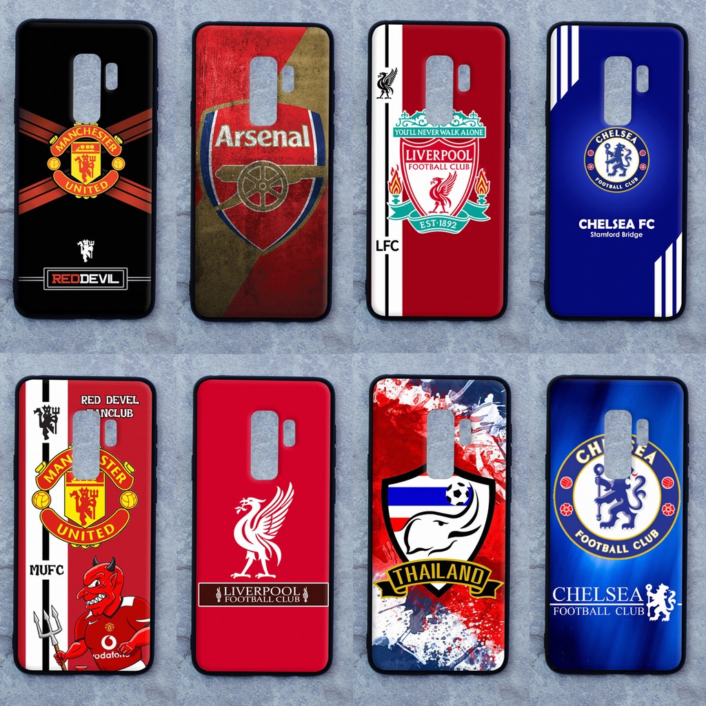 เคส Samsung S9 plus ลายทีมฟุตบอล ขอบนิ่มหลังแข็ง เคสมือถือ เคสโทรศัพท์ Case เคส TPU ขอบนิ่มหลังแข็ง ไม่ขูดตัวเครื่อง