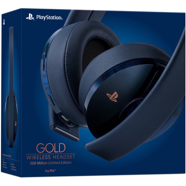 (( Limited )) หูฟัง PS4 : Gold Wireless 500m Limited Edition