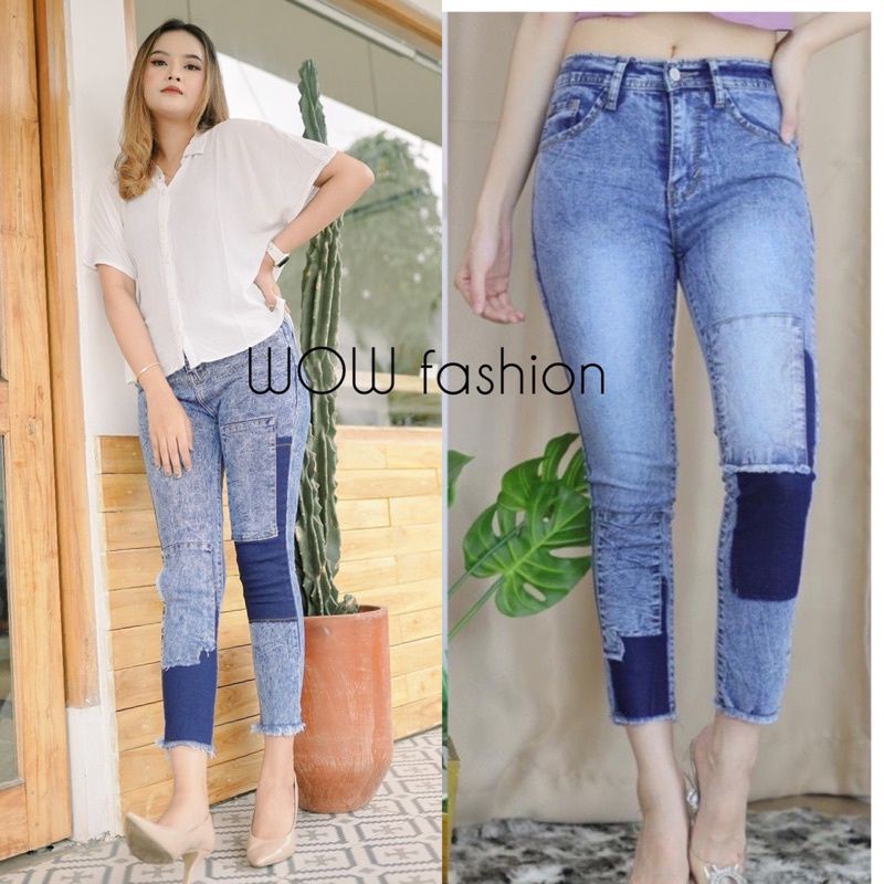MULAN 7/9 HIGHWATIS JEANS