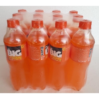 อาเจ บิ๊ก น้ำส้ม (กลิ่นส้ม) ขนาด 465ml ยกแพ็ค 12ขวด เครื่องดื่มน้ำอัดลม RJ ORANGE AJE BIG COLA