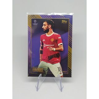 Gold 2021-22 Topps Gold X Tyson Beck UEFA Champions League Soccer Cards