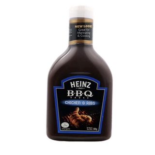 Heinz BBQ Sauce Chicken &amp;Ribs 580g ไฮน์ ซอส  บาร์บีคิวไก่และซี่โครง