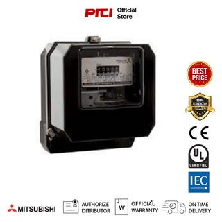 Mitsubishi มิเตอร์ไฟฟ้า MH-96 3P4W : 3เฟส รุ่น 30(100)A มิเตอร์ไฟฟ้าชนิดจานหมุน