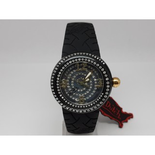 นาฬิกา VON DUTCH WOMENS DAXXLING BLACK CRYSTAL QUAERTZ (ใหม่มีตำหนิ)