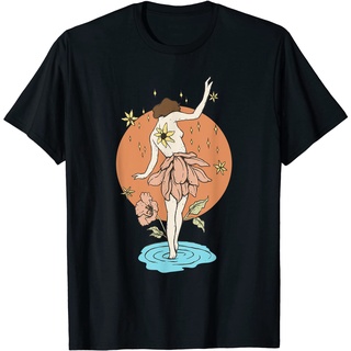 เสื้อยืด พิมพ์ลาย Fairy Grunge Nature Aesthetic Fairycore Cottagecore สําหรับผู้ใหญ่S-5XL