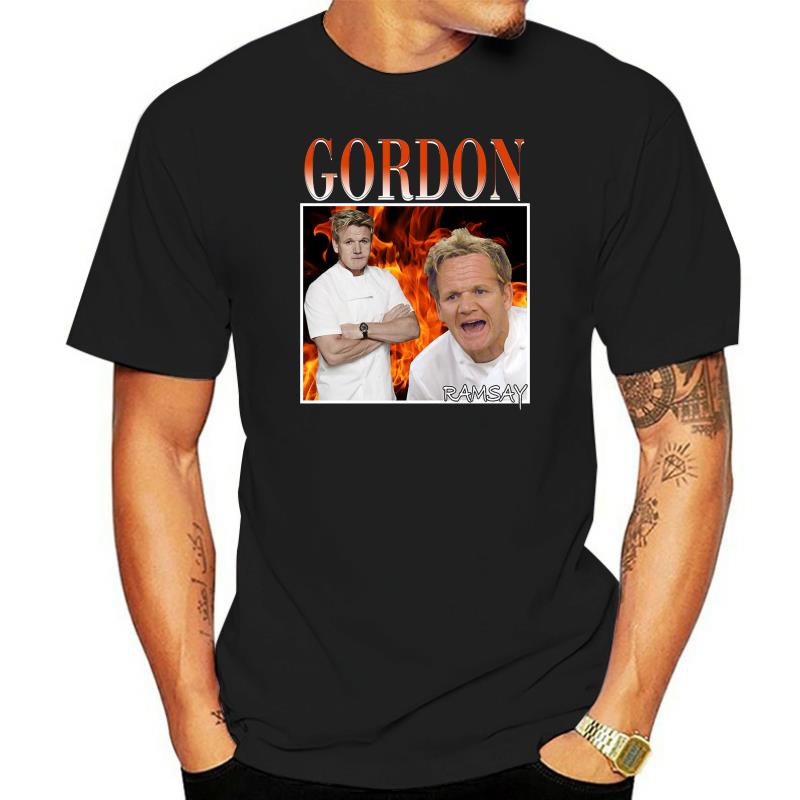 เสื้อยืดVintage Gordon Ramsay สำหรับผู้ชาย