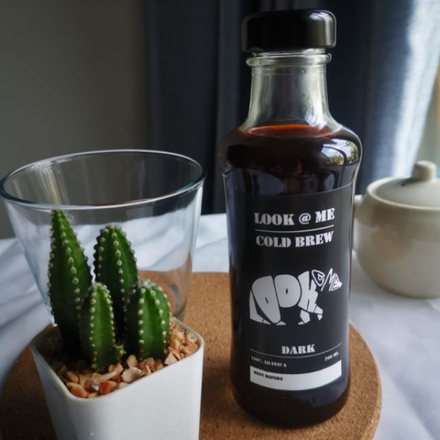 Cold brew coffee รส Dark