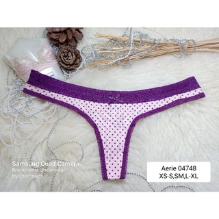 Aerie Size XS-L ชุดชั้นใน/กางเกงใน ทรง จีสตริง(G-string) 04748