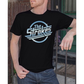 ขายดี! {พร้อมส่ง เสื้อยืดแขนสั้น พิมพ์ลาย The Strokes Black Rock Fan Music Punk พลัสไซซ์ ไซซ์ XS-6XL สําหรับผู้ชาย